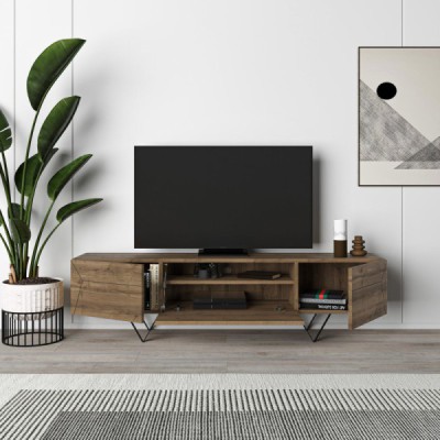 meuble-tv-giacomo-3p-160cm-noyer-pieds-en-metal-17080