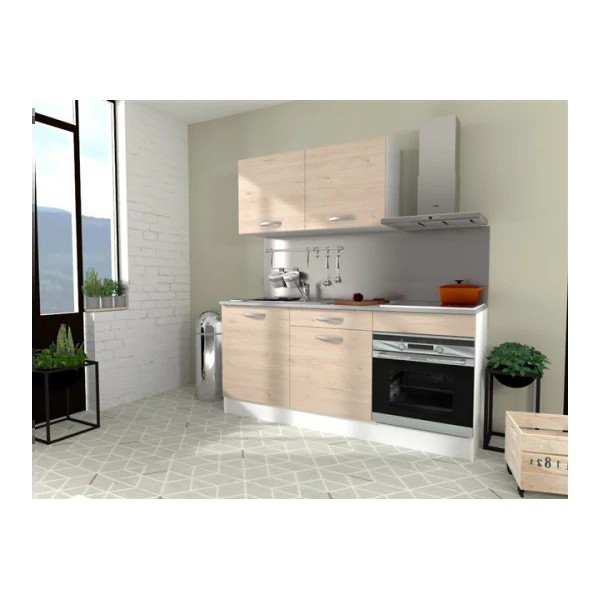 CUISINE EKO CHENE COMPACT 1M80